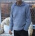 Chunky look men's sweater