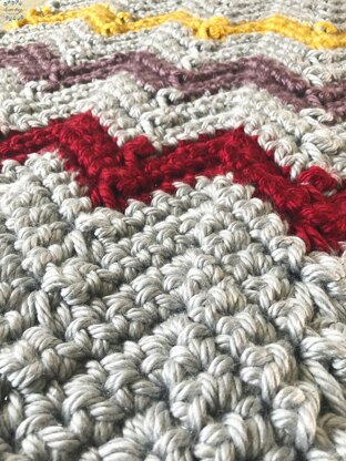 Chunky Chevron Blanket