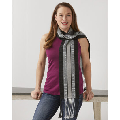 Valley Yarns #161 Morse Code Scarf PDF
