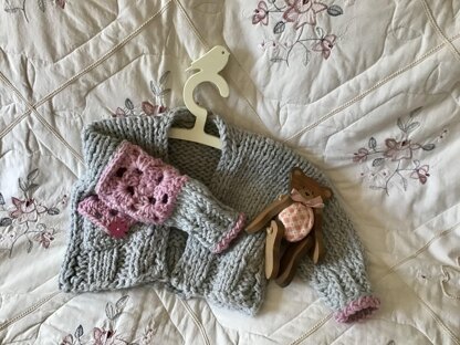 Little Town Cardigan Sparrow