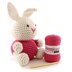 Bunny Rabbit Toy in Hoooked RibbonXL - Downloadable PDF
