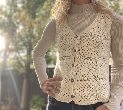 Granny Square Vest