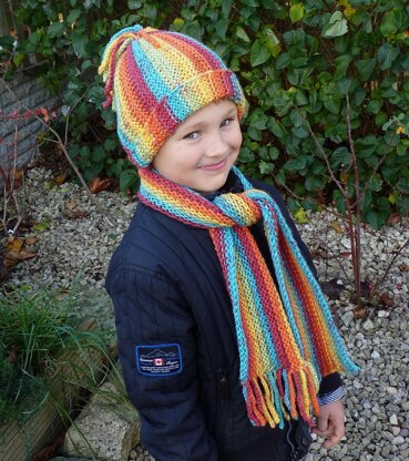 Arcobaleno Hat & Scarf