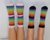 Childrens Simple Rainbow Socks Circular
