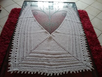 Alpaca shawl