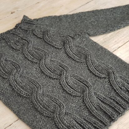 Around The Twist Sweater