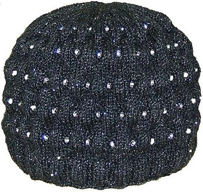 Starry Night Beaded Hat