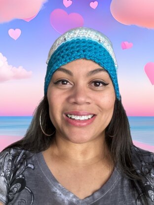 Crowned with Kindness Beaded Beanie