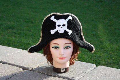 Adult Pirate Hat and Scarf