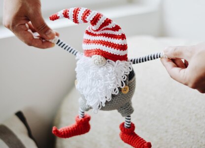 Christmas Scandinavian Gnome Crochet Pattern