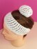 Ballerina Beaded Easy Lace Headband and Bun Cover