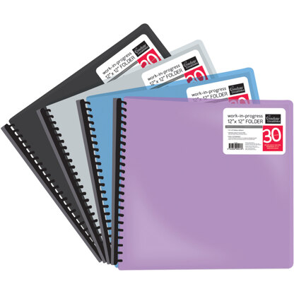 Artdeco Creations Couture Creations Work In Progress Folders 12"X12" - 334059