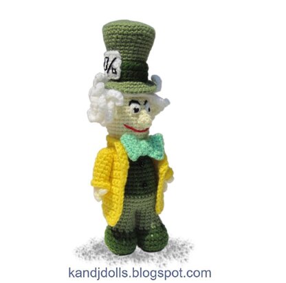 Mad Hatter - Amigurumi crochet pattern 