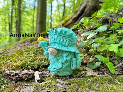 USA Patriotic Gnome, Statue of Liberty