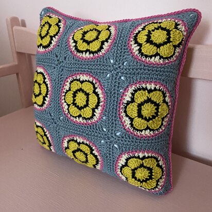 Vintage Buttons Pillow