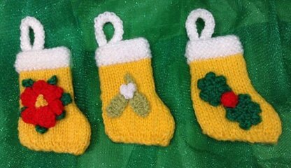 Holly Christmas Stocking