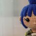 Blue-Haired Warrior Girl Amigurumi Pattern – Fanart Crochet PDF
