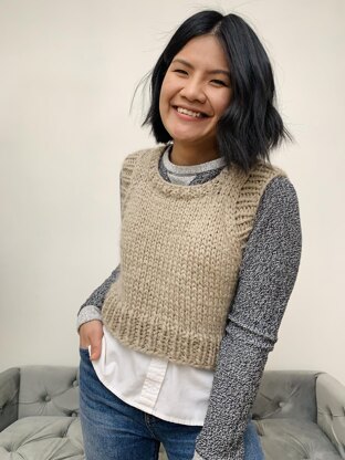 Knitted Sweater Vest