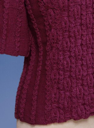 Ornamental Rib Pullover in 2 Sleeve Lengths #143