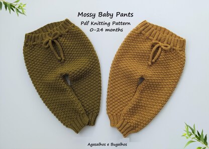 Mossy Baby Pants | 0-24 months