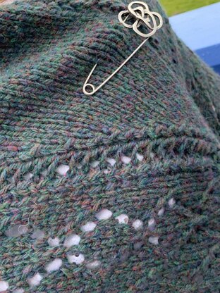 There and back again shawl