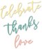 Sizzix Thinlits Dies By Sharon Drury 3/Pkg - Occasion Phrases