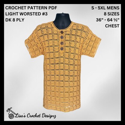 Dallin Men's Henley Shirt