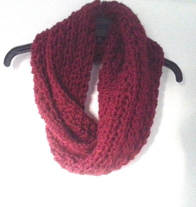 Twisty Loop Crochet Infinity Scarf