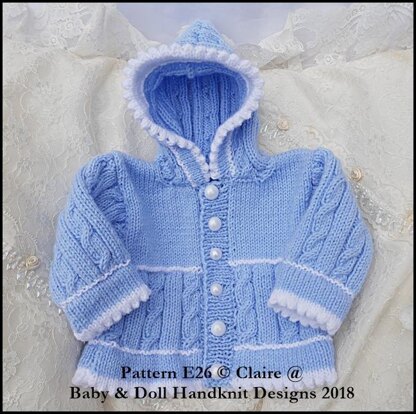 Picot Edged Hoody Set