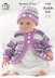 Gilet, Jacket and Hat in King Cole Comfort Baby DK & Comfort Prints DK - 3558