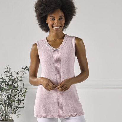 #1113 Fjord - Top Knitting Pattern For Women in Valley Yarns Southwick by Valley Yarns