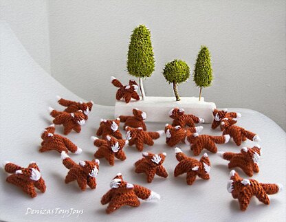 Waldorf foxes and 3 trees