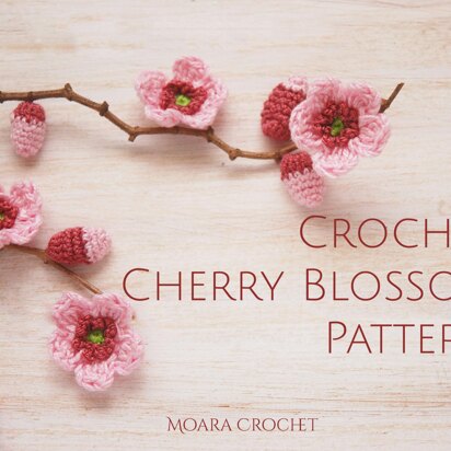 Crochet Cherry Blossom