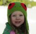 Red-Eyed Tree Frog Earflap Hat