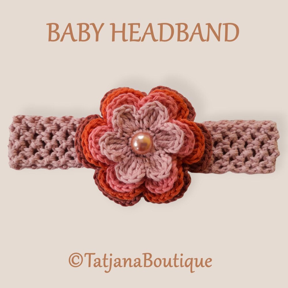 Baby headband FREE PATTERN 