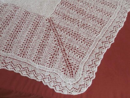 Shetland-Style Shawl