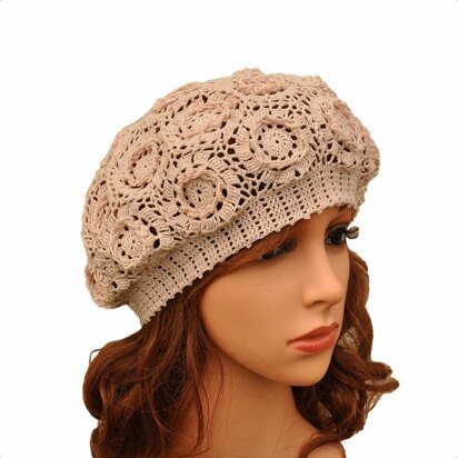 Open weave hat