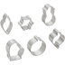 Wilton Mini Christmas Cookie Cutter Set, 6-Piece