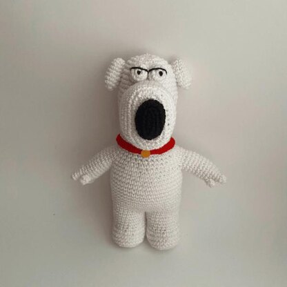 Brian and Stewie Family Guy PDF crochet pattern