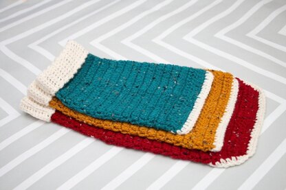 3 Sizes Crochet Dog pullover