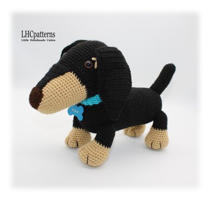 Dachshund Dog Crochet Pattern