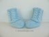 Cabled Baby Booties