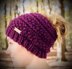 Honeycomb Love Messy Bun Beanie