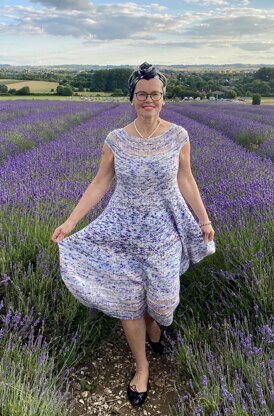 The Lavender Field Dress