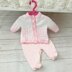 Baby Cardigan Knitting Pattern #700