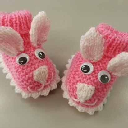 Rabbit Baby Booties