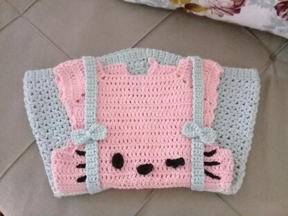 Cute HELLO KITTY Baby Dress by SweetSamDesign LoveCrochet
