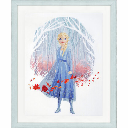 Vervaco Disney Frozen 2: Elsa Counted Cross Stitch Kit - 37 x 51cm