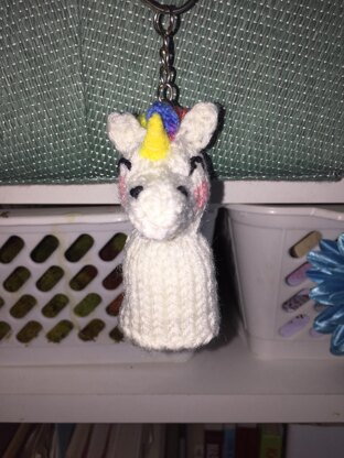 Mini Unicorn Keyring