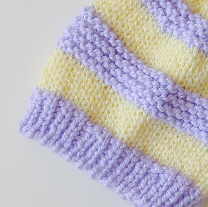 Lilac Blossom Hat for Baby